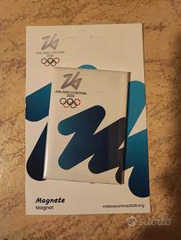 calamita magnete da frigo Olimpiadi Milano Cortina