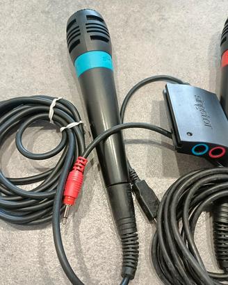 Coppia microfoni Singstar per PlayStation 2