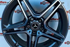 4 cerchi lega mercedes a b cla gla glb r18 lt3493