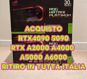 Aquisto RTX 4090/5090 SERVER RAM ECC DDR4/DDR5