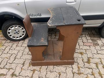 Tavolo da scuola, inizio secolo