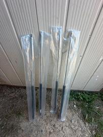 4 PISTONI A GAS NUOVI 200N lunghezza aperto 885mm