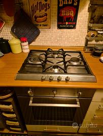 Cucina Smeg + Forno Smeg SF465X + Cappa Faber