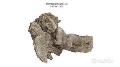 PUTTINO CON UCCELLO
