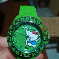 Orologio Hello Kitty Verde