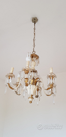 Lampadario veneziano anni 60