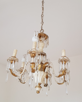 Lampadario veneziano anni 60