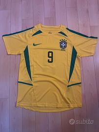 Maglia Brasile 2002 Ronaldo 9