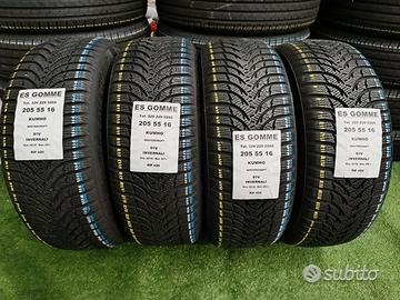 4 gomme 205 55 16 KUMHO inv RIF420