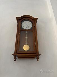 Orologio da parete in legno massello