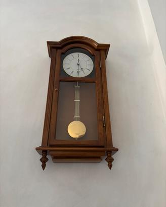 Orologio da parete in legno massello