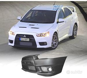 PARAURTI ANTERIORE MITSUBISHI LANCER 09-15 LOOK EV