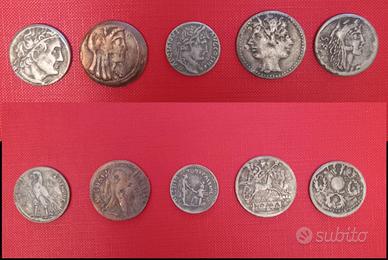 5 Monere antiche romane rare 