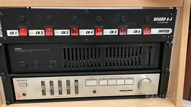 Ampl.sony TA-AX35 equalizzatore Yamaha EQ70