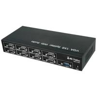 VGA Video Splitter 1x8 porte con Audio