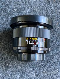 Obiettivo Yashica 28mm 2.8