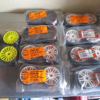 gomme nuove  GRP e SP 1/8 gt rally game 