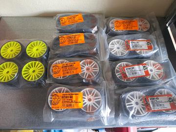 gomme nuove  GRP e SP 1/8 gt rally game 
