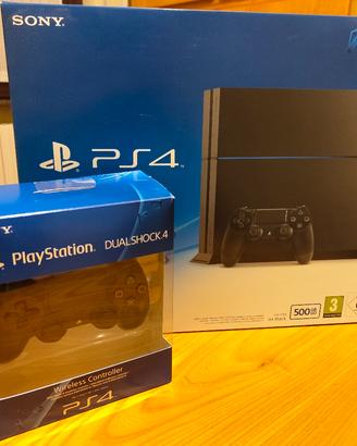 Playstation 4 (PS4) + Doppio joystick originale