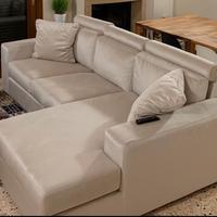 Divano made in italy sfoderabile