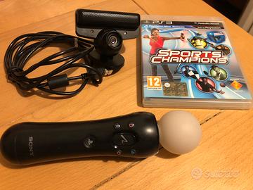 Playstation Move + PS Eye + Sports Champions (PS3)