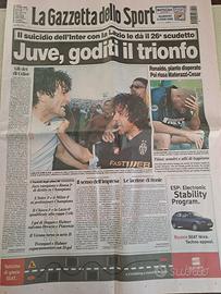 Juve Campione 26° - Gazzetta riferita al 5 maggio