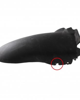 Parafango posteriore scooter Benelli 491 e K2