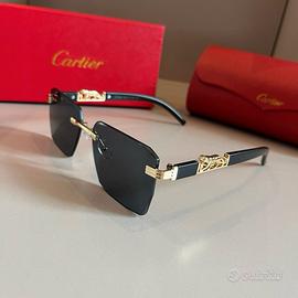 Occhiali da sole Cartier neri