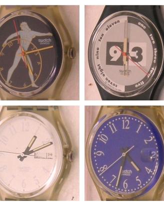 SWATCH PACK 3     4 SWATCH di edizione nel  1992