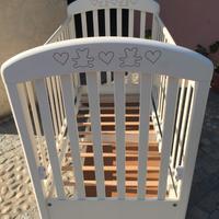 lettino bebe' con materasso