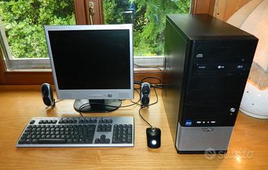 PC Dual 3.10GHz, RAM 4GB, HD 500GB, Win 10,LCD 17"