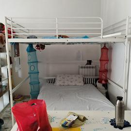letto a soppalco Ikea una piazza e mezza