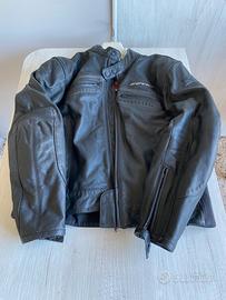 Giacca Moto in Pelle Spike