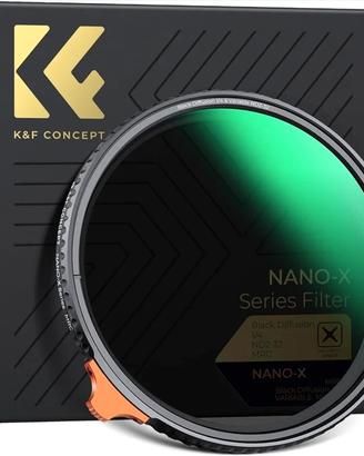 K&F CONCEPT Nano-Xcel 67MM 2 In 1 Filtro Variabil
