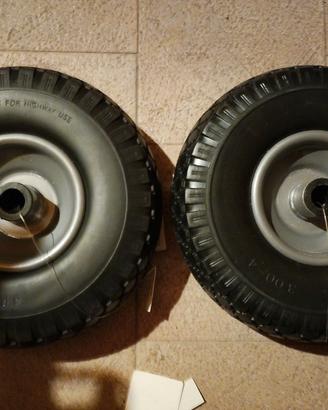 Ruote per carrello portapacchi