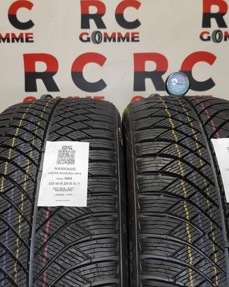 2 GOMME 225/40 ZR18 92Y NANKANG – 4 STAGIONI