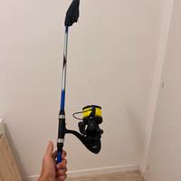 canna da bolentino+mulinello