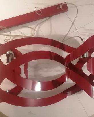 Lampadario alluminio