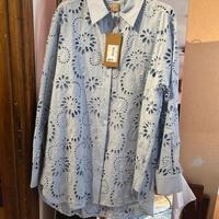 Camicia in sangallo Hugo Boss