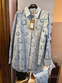 Camicia in sangallo Hugo Boss