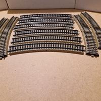 Marklin H0 10 Binari M Curva Larga 5200 Rif B 637
