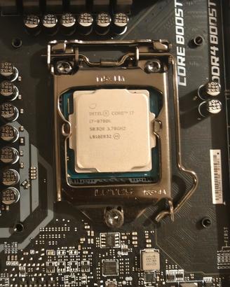 CPU/Processore Intel i7 8700K LGA1151