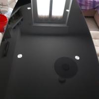 Tavolo in vetro temperato