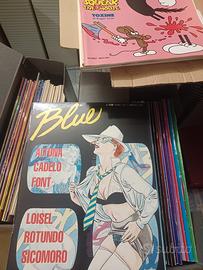rivista erotica a fumetti blue 