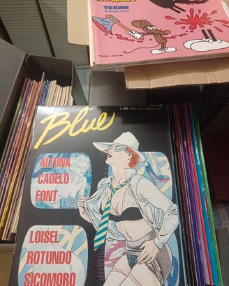 rivista erotica a fumetti blue 