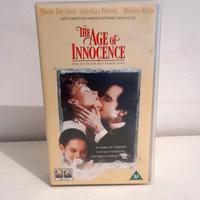 The Age of Innocence film in inglese VHS