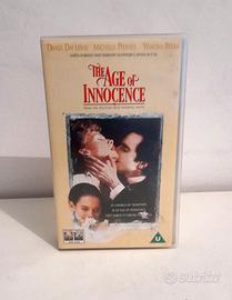 The Age of Innocence film in inglese VHS