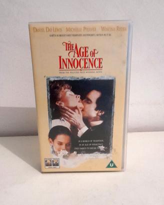 The Age of Innocence film in inglese VHS