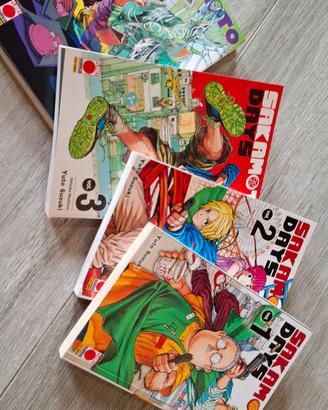 manga Sakamoto days sequenza 1-4