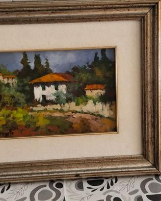 Quadro "Paesaggio" di Mastrovito